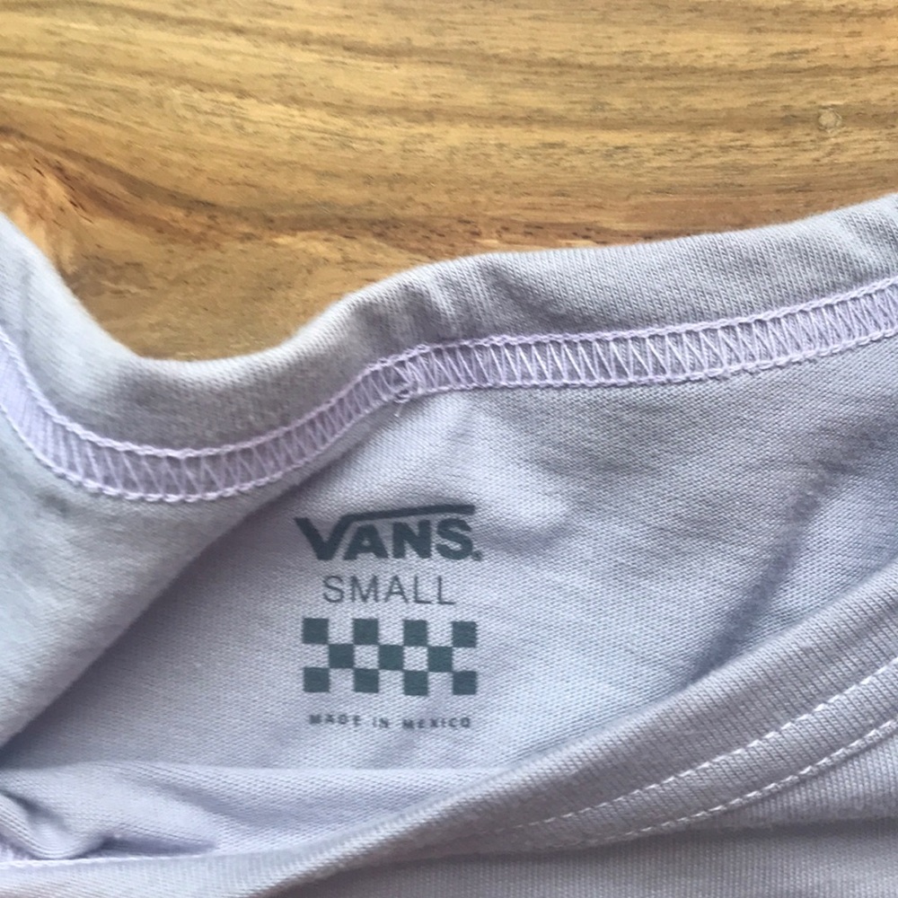 vans logo scoop neck graphic tee - Picture 3 of 4